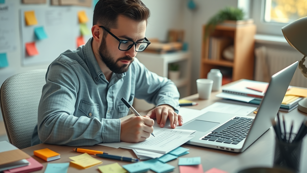 creative strategist writing optimized blog post title tags and headers
