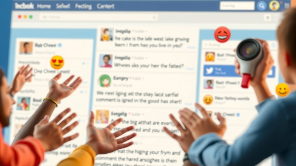 engaging blog writing lively comment section user reactions notifications emojis